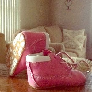 Timberland Shoes - 🌺NWOT Pink Infant Timberland Booties🌺 Timberland Shoes - 🌺NWOT Pink Infant Timberland Booties🌺